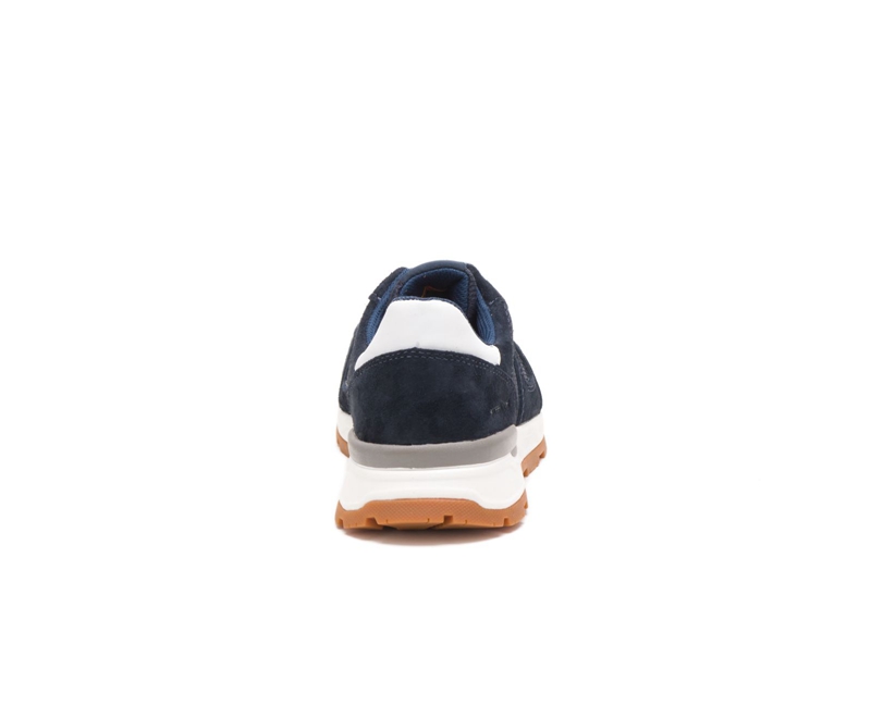Caterpillar Woodward Steel Neus Sneakers Heren Blauw | ZIPCB-5768