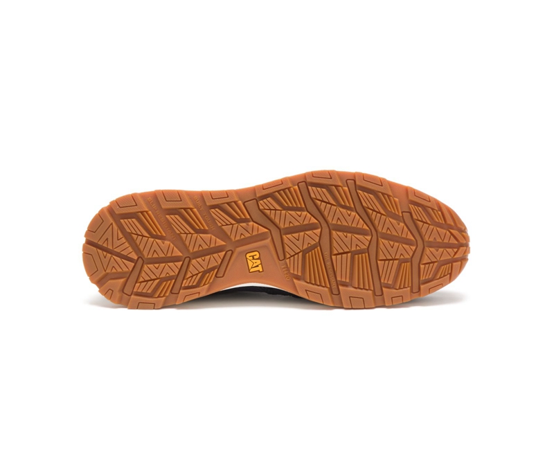 Caterpillar Woodward Steel Neus Sneakers Heren Blauw | ZIPCB-5768