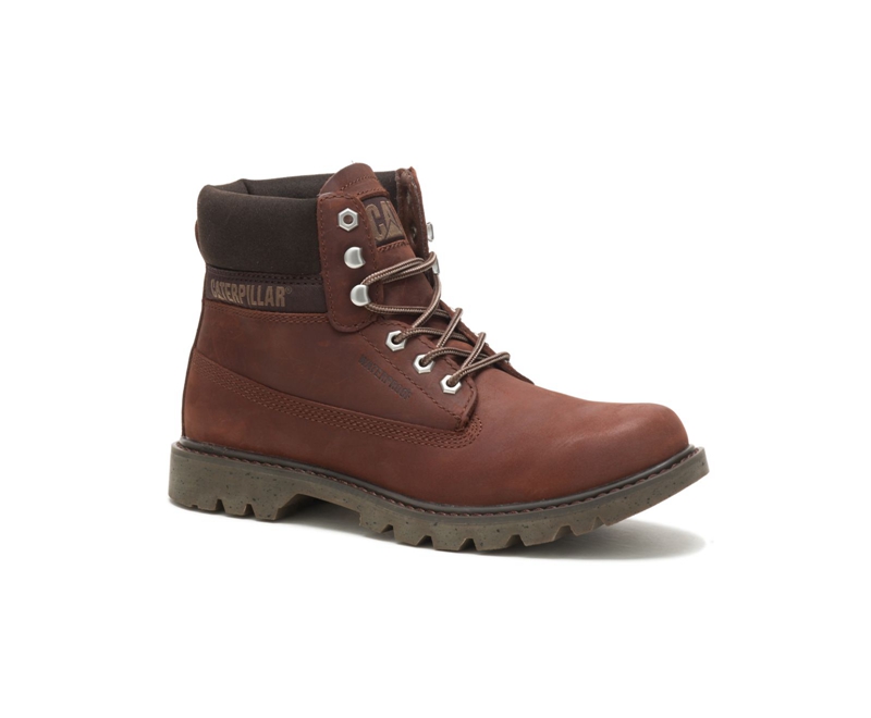 Caterpillar eColorado Waterdichte Laarzen Dames Donkerbruin | NPTJO-2317