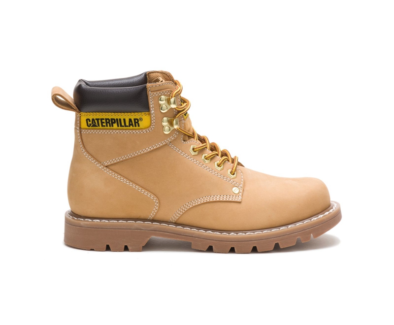 Caterpillar Second Shift Wandellaarzen Heren Oranje | USEMZ-3458
