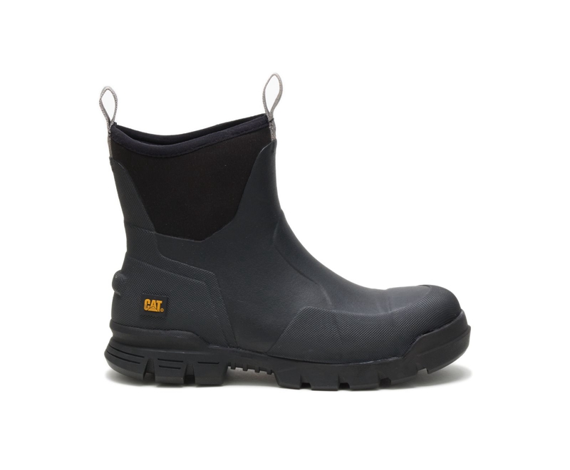 Caterpillar Stormers 6" Regenlaarzen Heren Zwart | GRPAC-6841